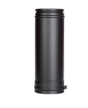 Элемент трубы - PM25 (Ø150x200 мм, 500 мм, Черный, RAL 9005, 115903) (Schiedel)