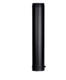 Элемент трубы - PM25 (Ø130х180 мм, 1000 мм, Черный, RAL 9005, 117987) (Schiedel)