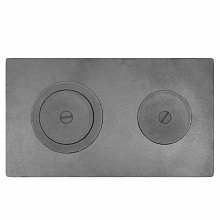 Плита печная П2-3А (Р) (710x410 мм, Без покраски) (Рубцовск)