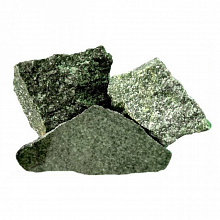 Камень для бани «Жадеит» (Колотый, Ведро, 20 кг)