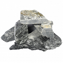 Камень для бани «Талькохлорит» (Колотый, Коробка, 20 кг) (Онежская каменка)