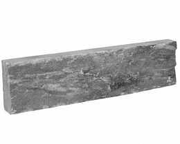 Плитка облицовочная Везувий «Рваный камень» талькохлорит (200x50x20 мм) 