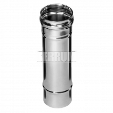 Дымоход 0,25 м (430/0,5 мм) Ф80 (Феррум)